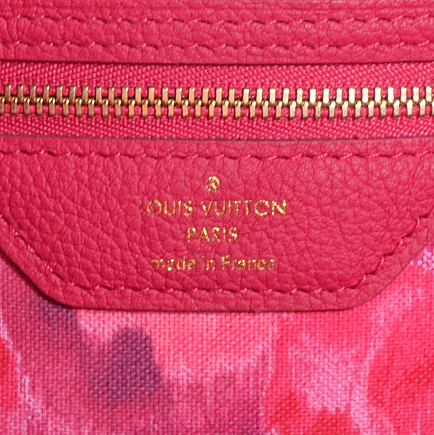 Monogram Articles de Voyage Ikat Neverfull GM Rose Indien