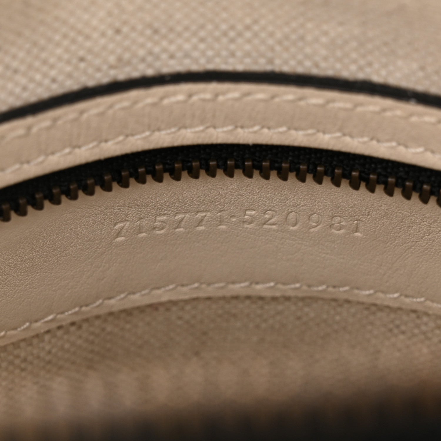 Gucci Monogram Textured Dollar Calfskin Web Mini Bauletto Duffle Top Handle Bag Black Mystic White 7 of 11