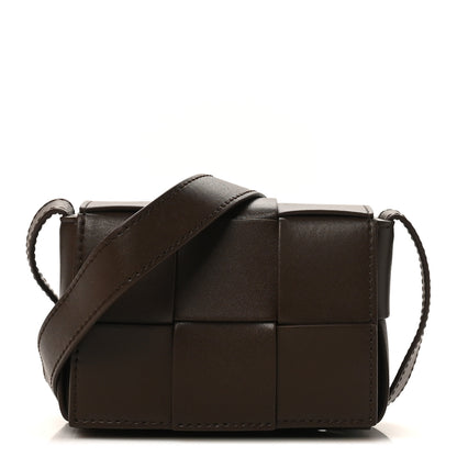 Bottega Veneta Lambskin Maxi Intreccio Candy Cassette Crossbody Bag Light Brown Cruise 1 of 9