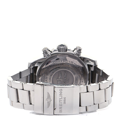Breitling Stainless Steel 43mm Avenger II Chronograph Automatic Watch Black A13381 3 of 5