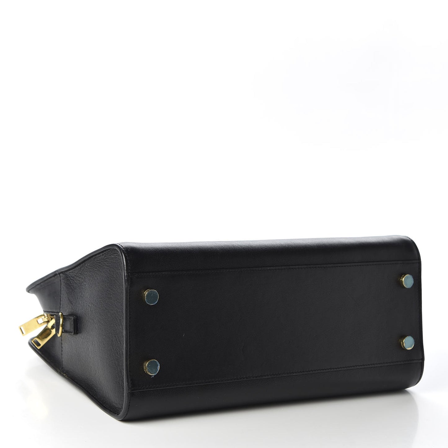 Smooth Calfskin Small Monogram Cabas Black