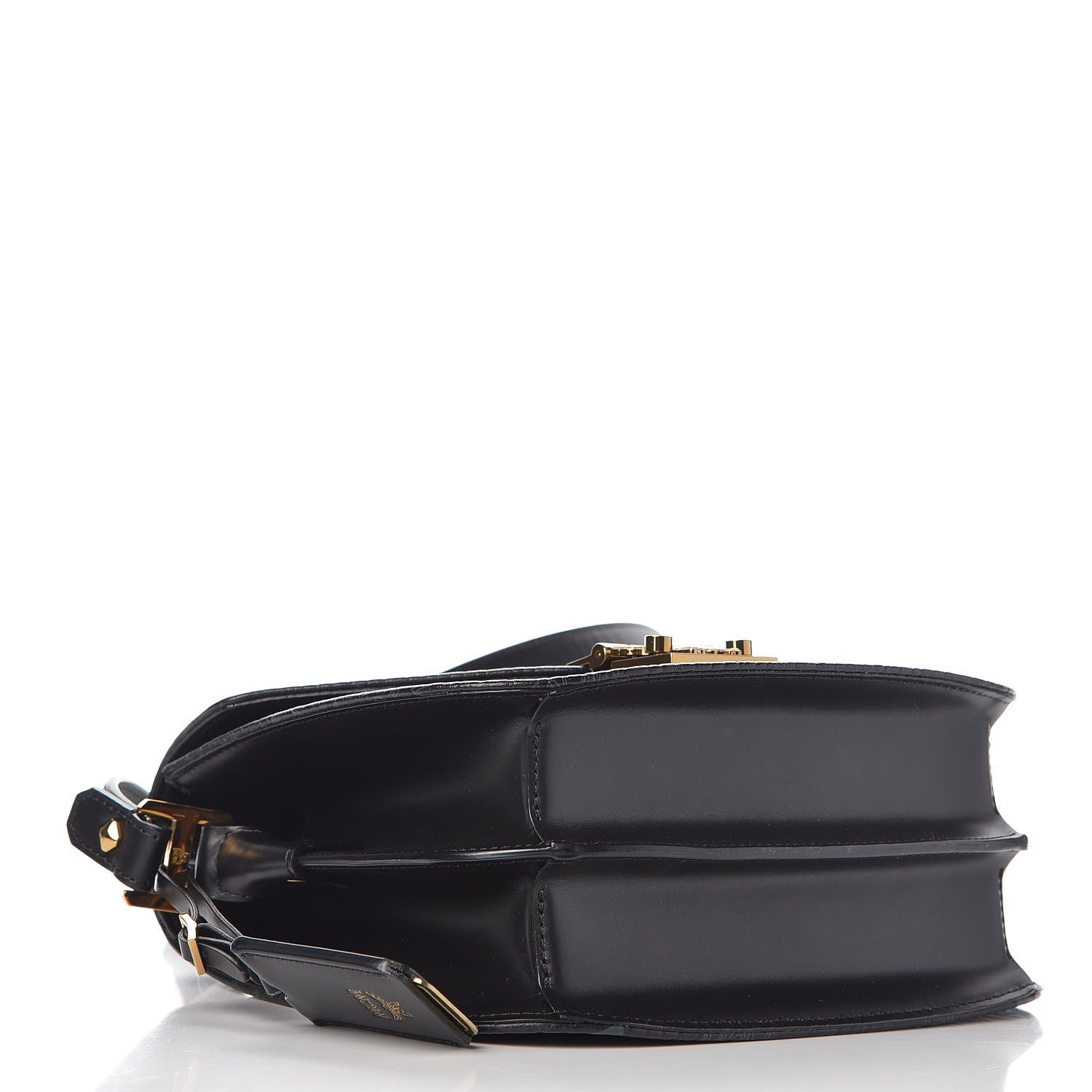 MCM Visetos Small Patricia Crossbody Bag Black 4 of 6