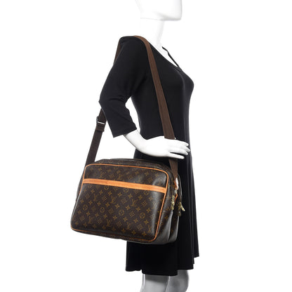 Louis Vuitton Monogram Reporter GM 2 of 16