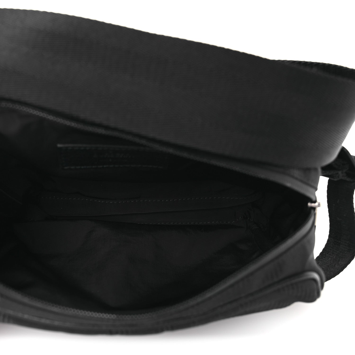 Burberry Nylon Jacquard Check Belt Bag Black 4 of 10