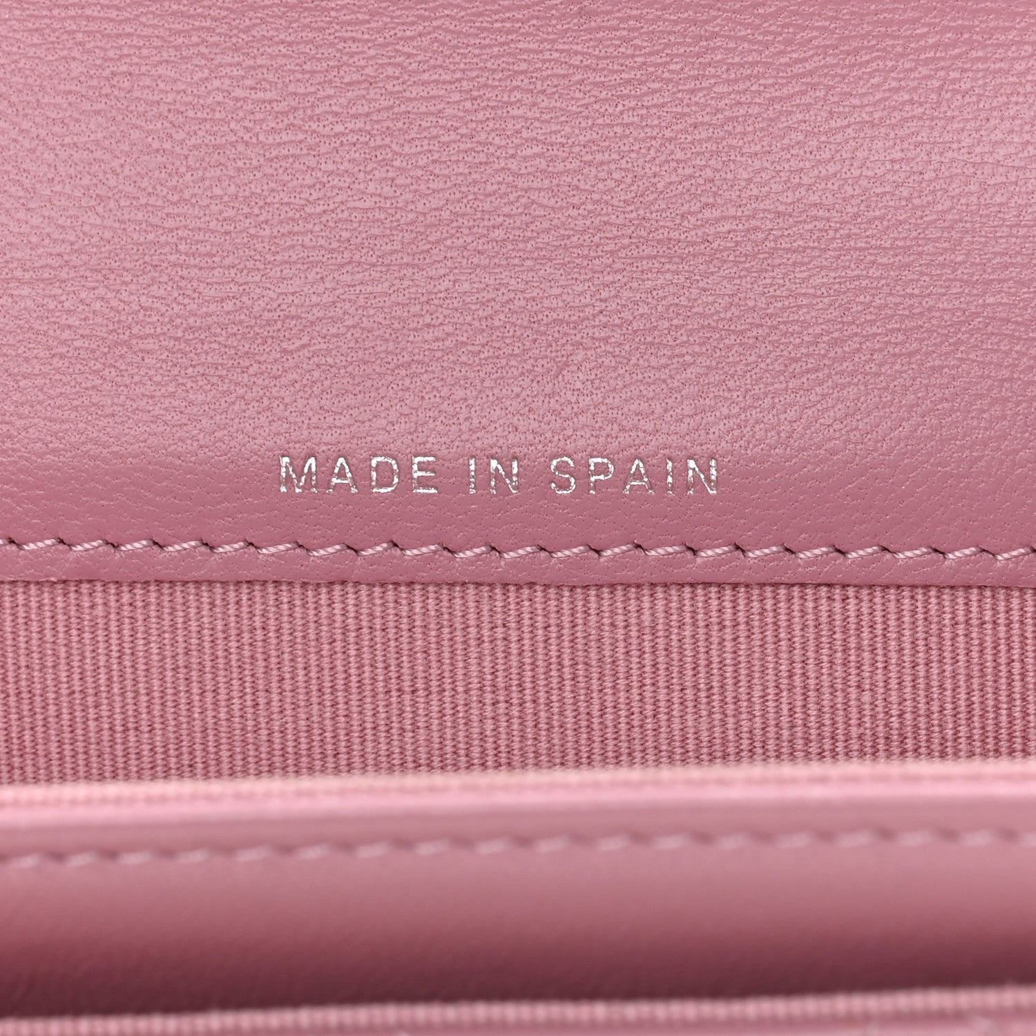 Chanel Lambskin Quilted Flap Crystal Star Card Holder Wallet Pink 12 of 18