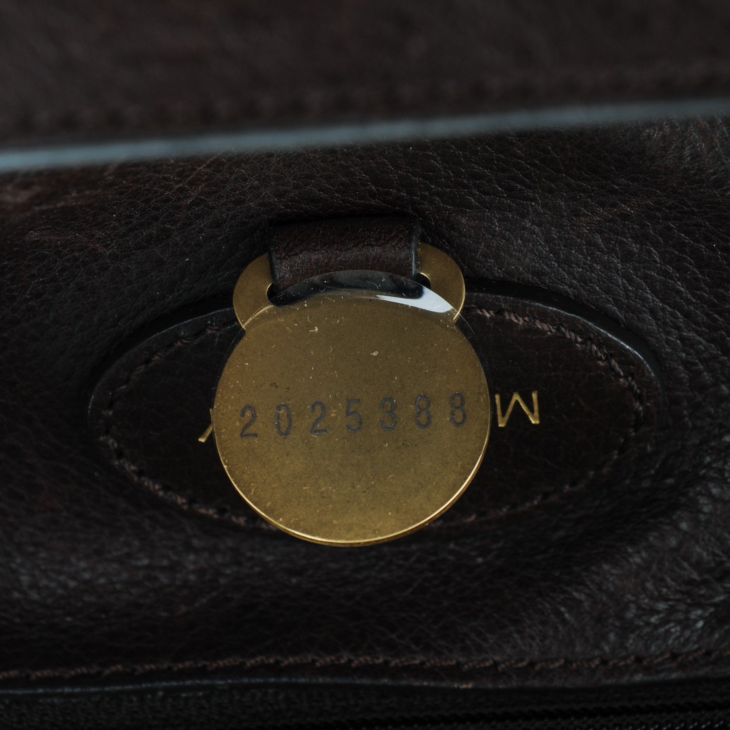 Mulberry Natural Leather Small Bayswater Chocolate 7 of 10