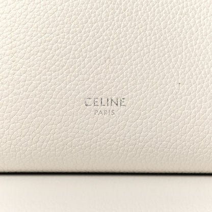 Celine Soft Grained Calfskin Small Sangle Bucket Bag White 6 of 15