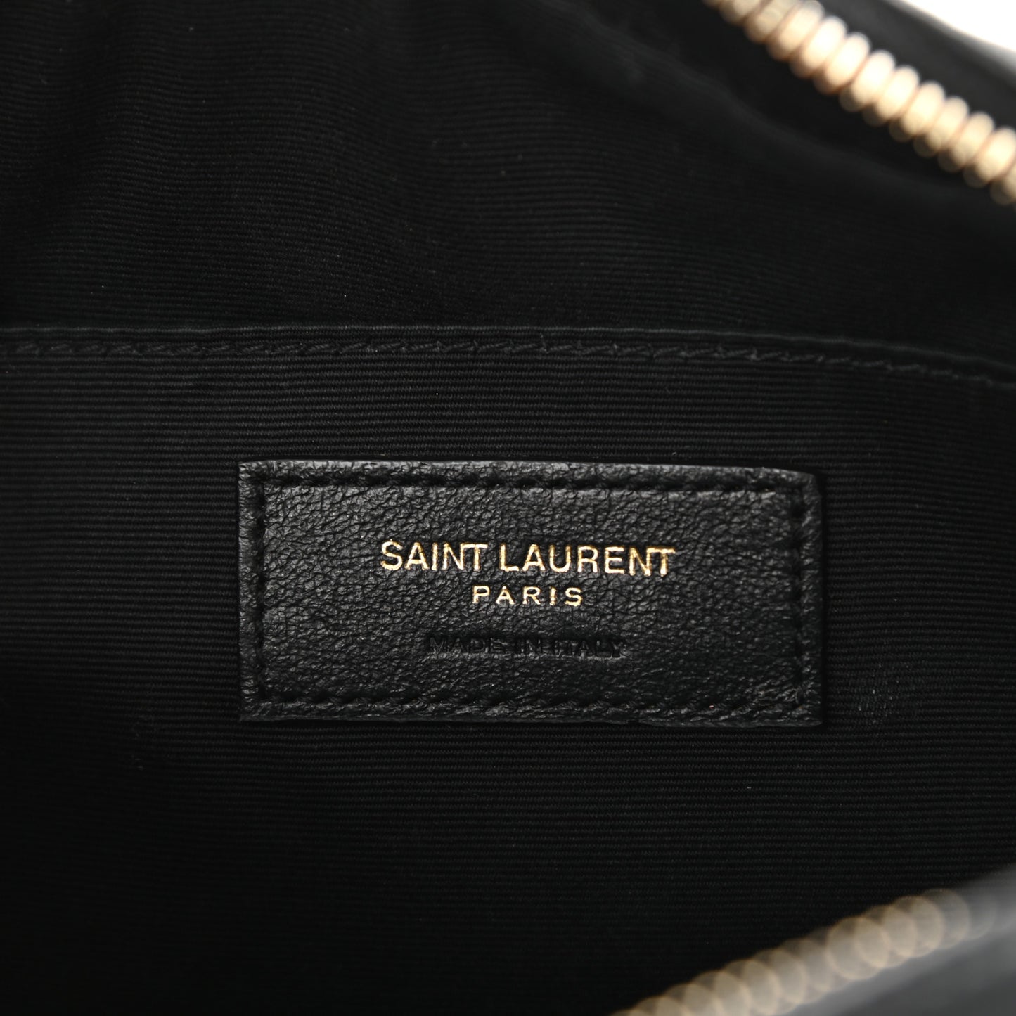 Calfskin Matelasse Monogram Lou Camera Bag Black