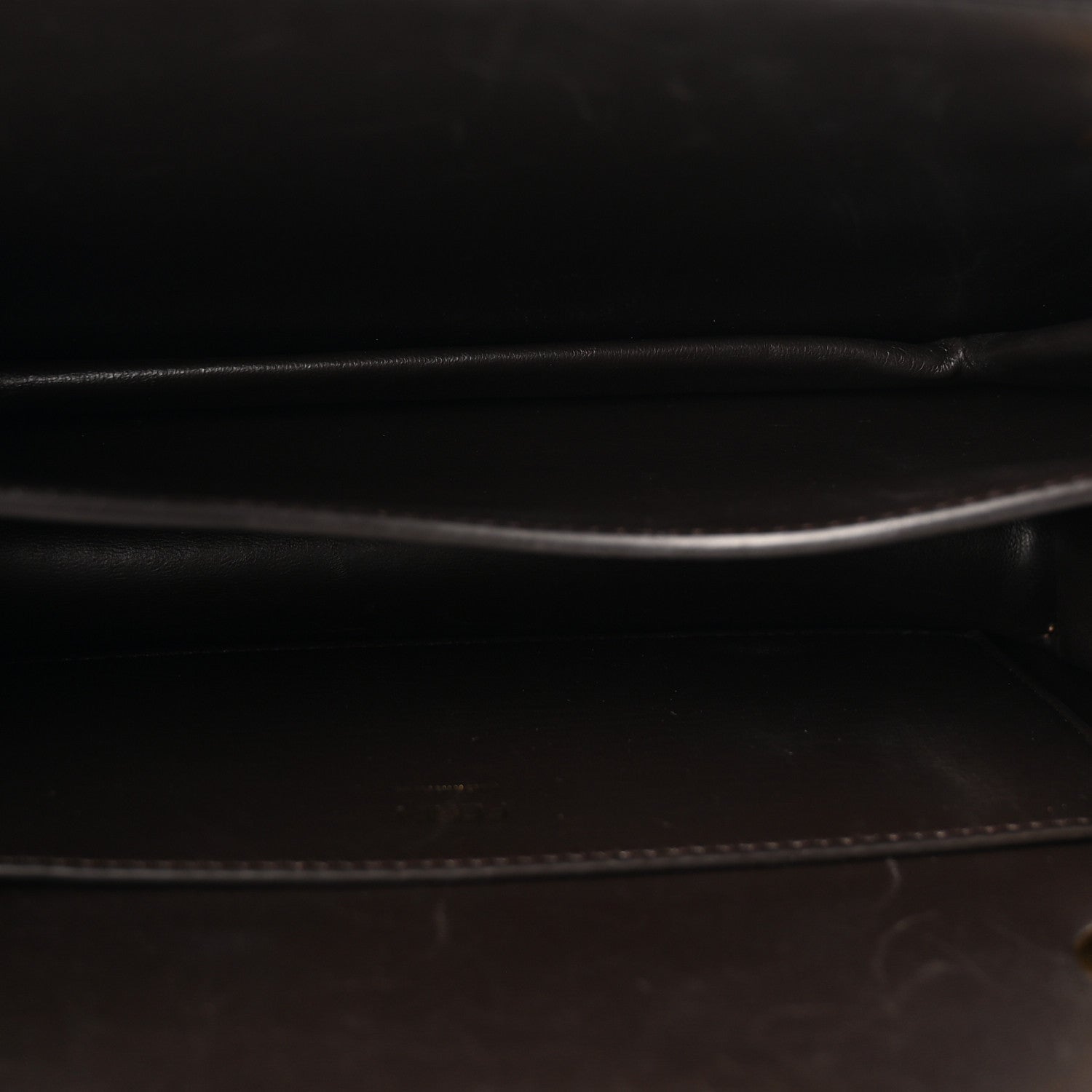 Fendi Vitello King Nubuck Pequin Karligraphy Pocket Shoulder Bag Biscuit Tobacco Moro 5 of 12
