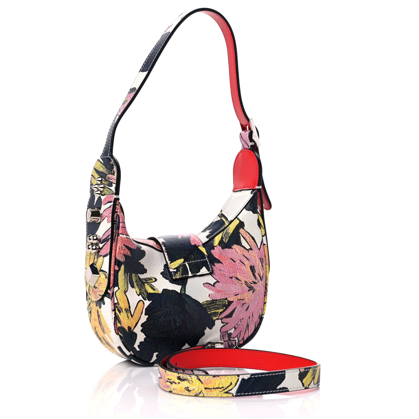 Loubinthesky Flower Mini Carasky Shoulder Bag Multicolor