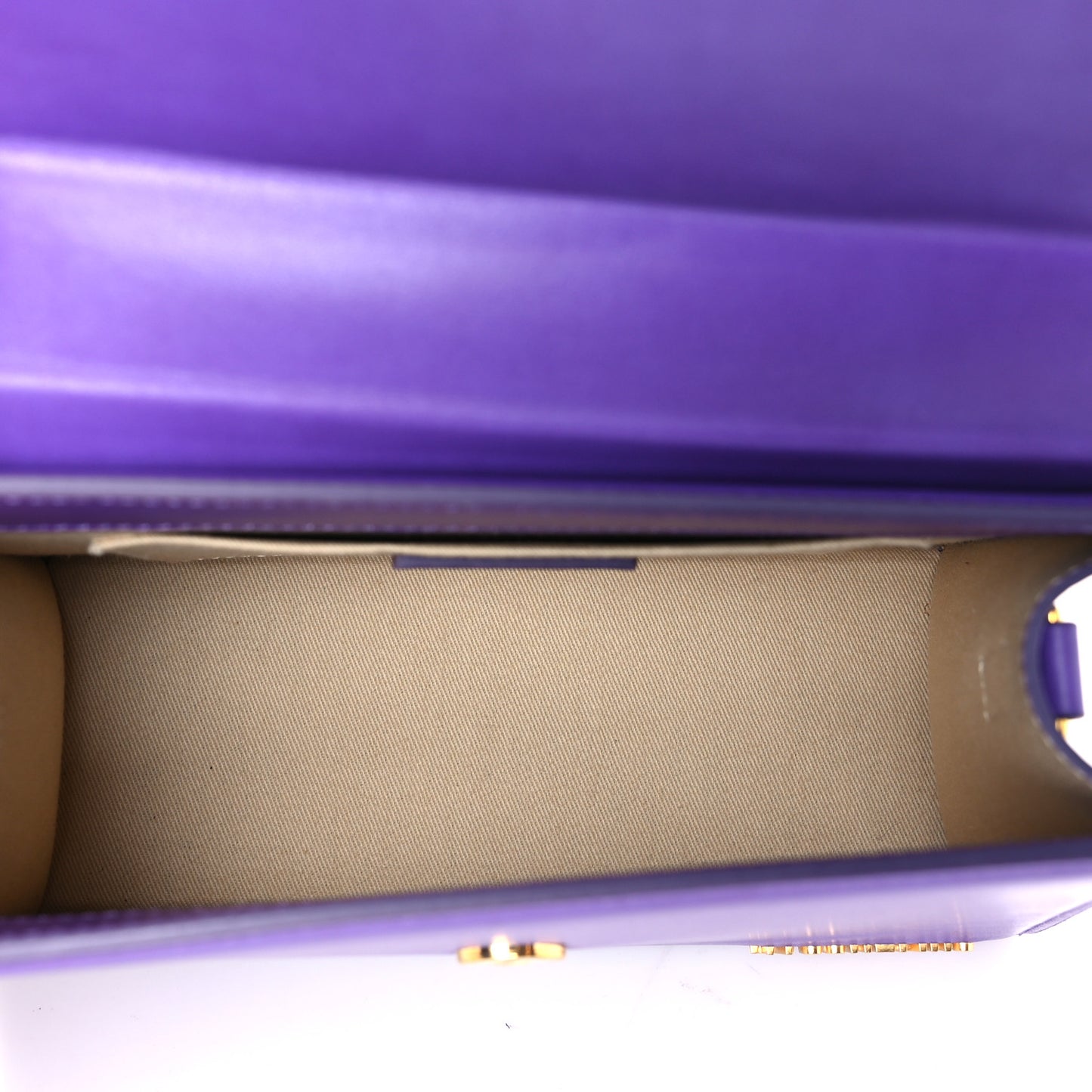 Smooth Calfskin Le Grand Chiquito Purple