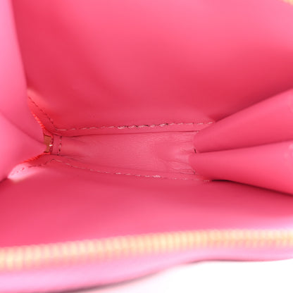 Louis Vuitton Vernis Flower Heart Coin Purse Light Pink 5 of 7