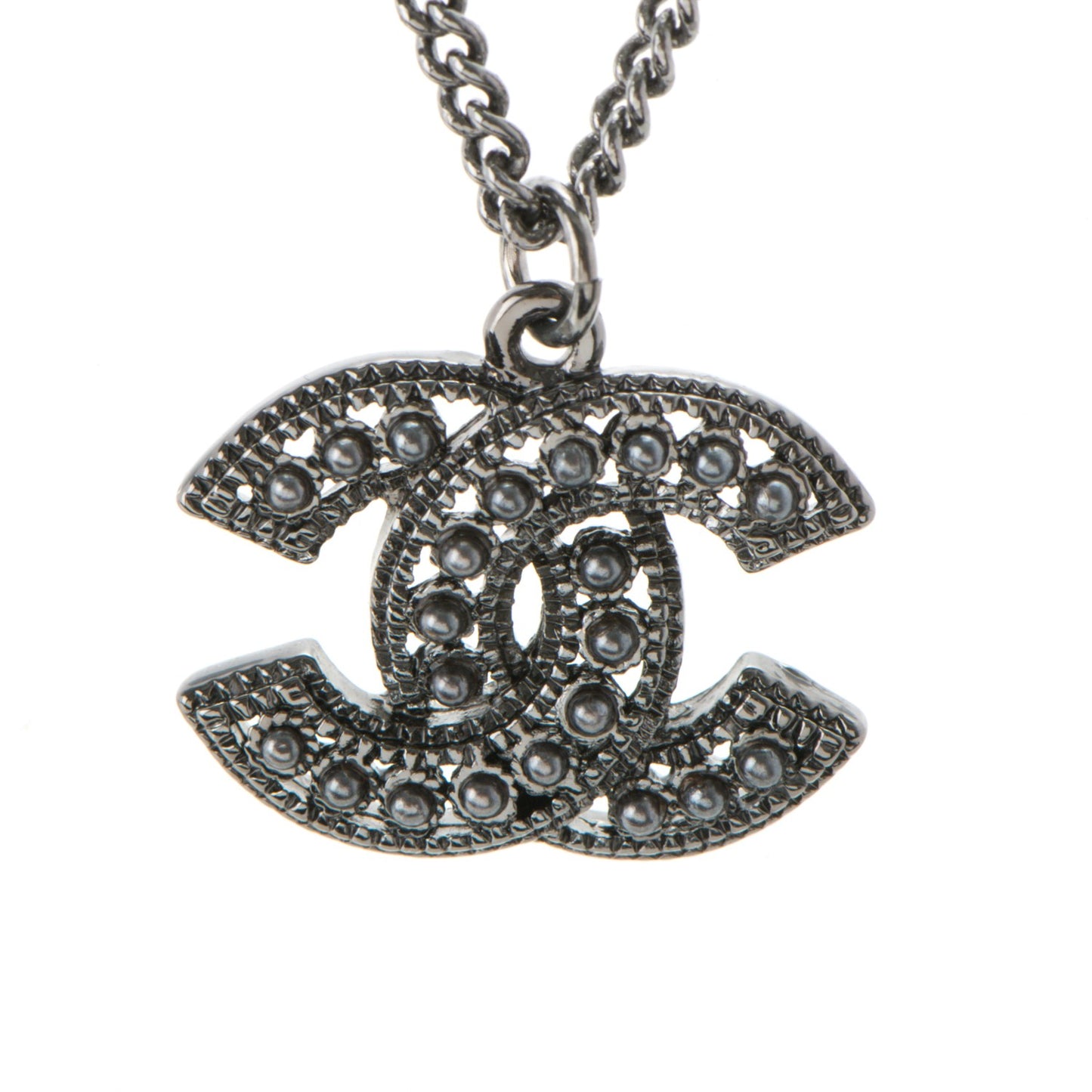 Ruthenium CC Pendant Necklace
