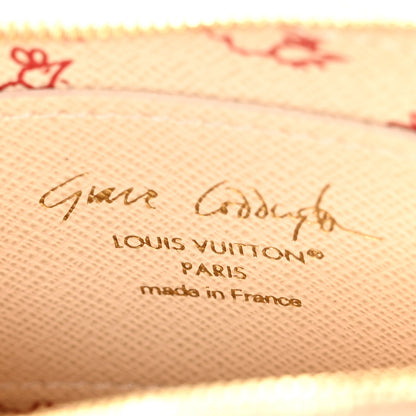 Louis Vuitton Monogram Coated Canvas Meowgram Key Pouch S 6 of 7