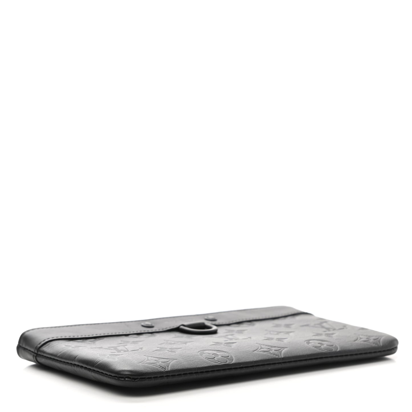 Calfskin Monogram Shadow Discovery Pochette PM Black