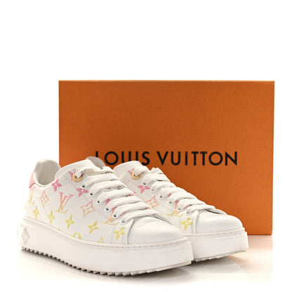 Louis Vuitton Monogram By The Pool Time Out Sneakers 39 Rose 9 of 9