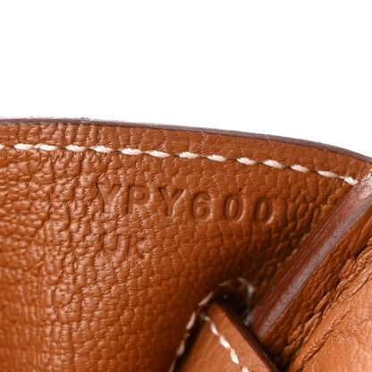 Hermes Togo Birkin 25 Gold 7 of 12