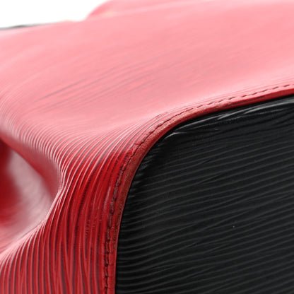 Louis Vuitton Epi Petit Noe Red Black 10 of 17