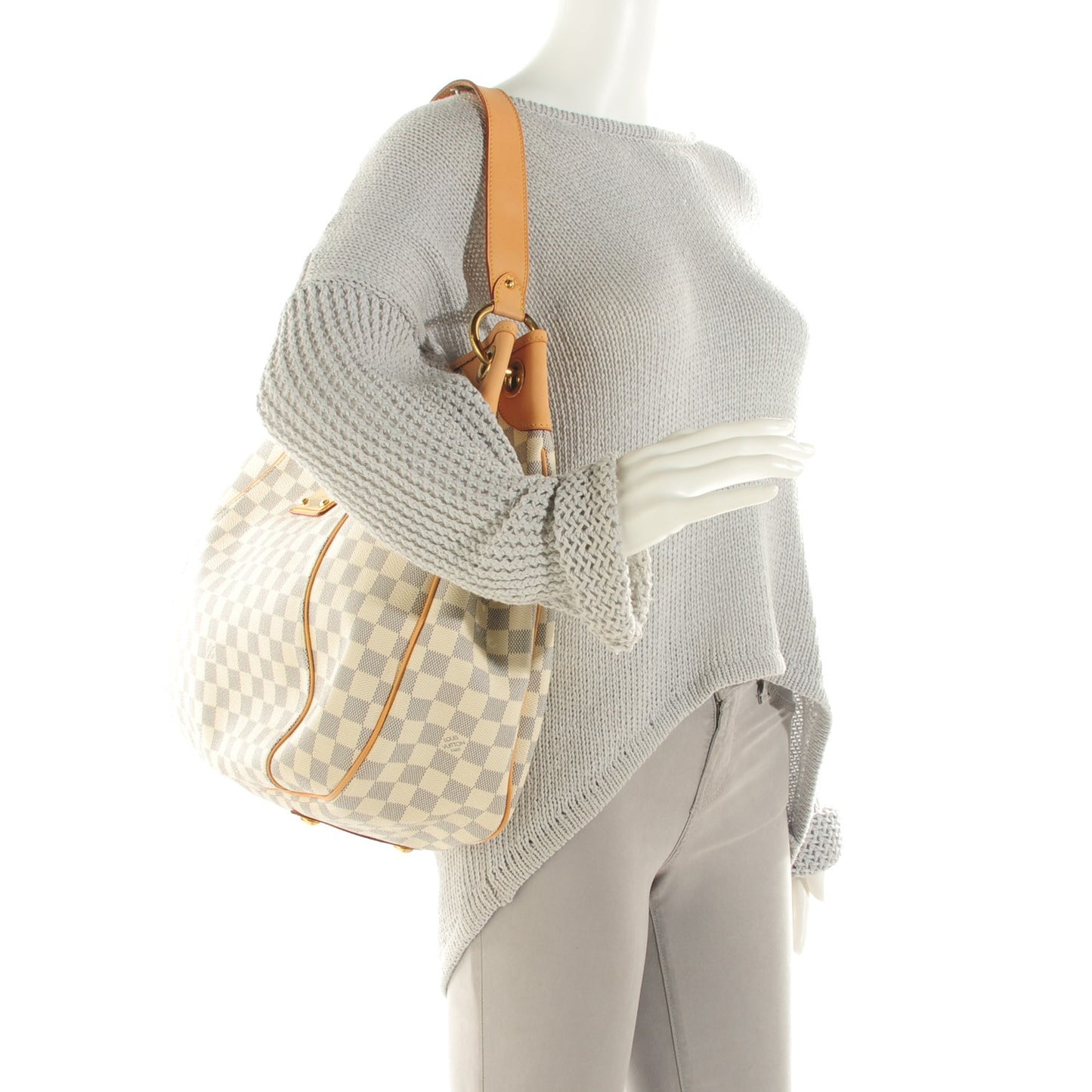 Damier Azur Galliera GM