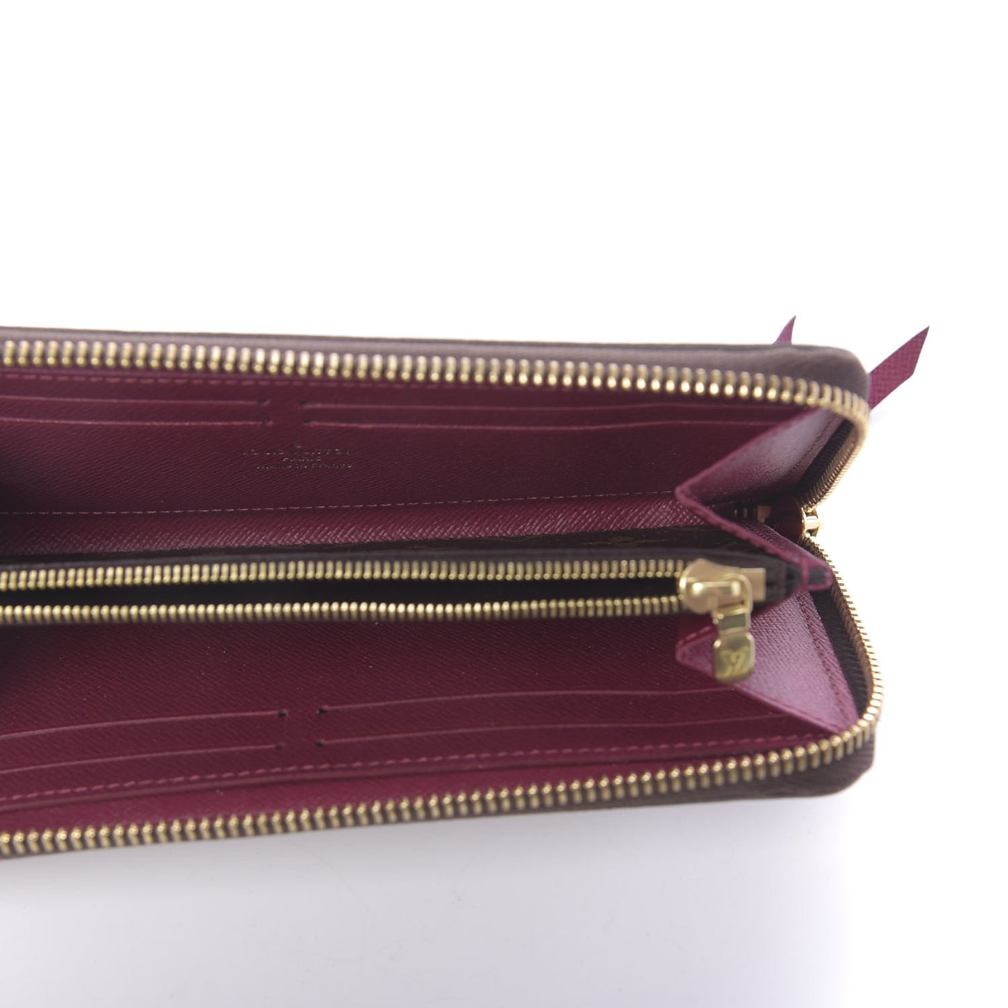 Monogram Clemence Wallet Fuchsia