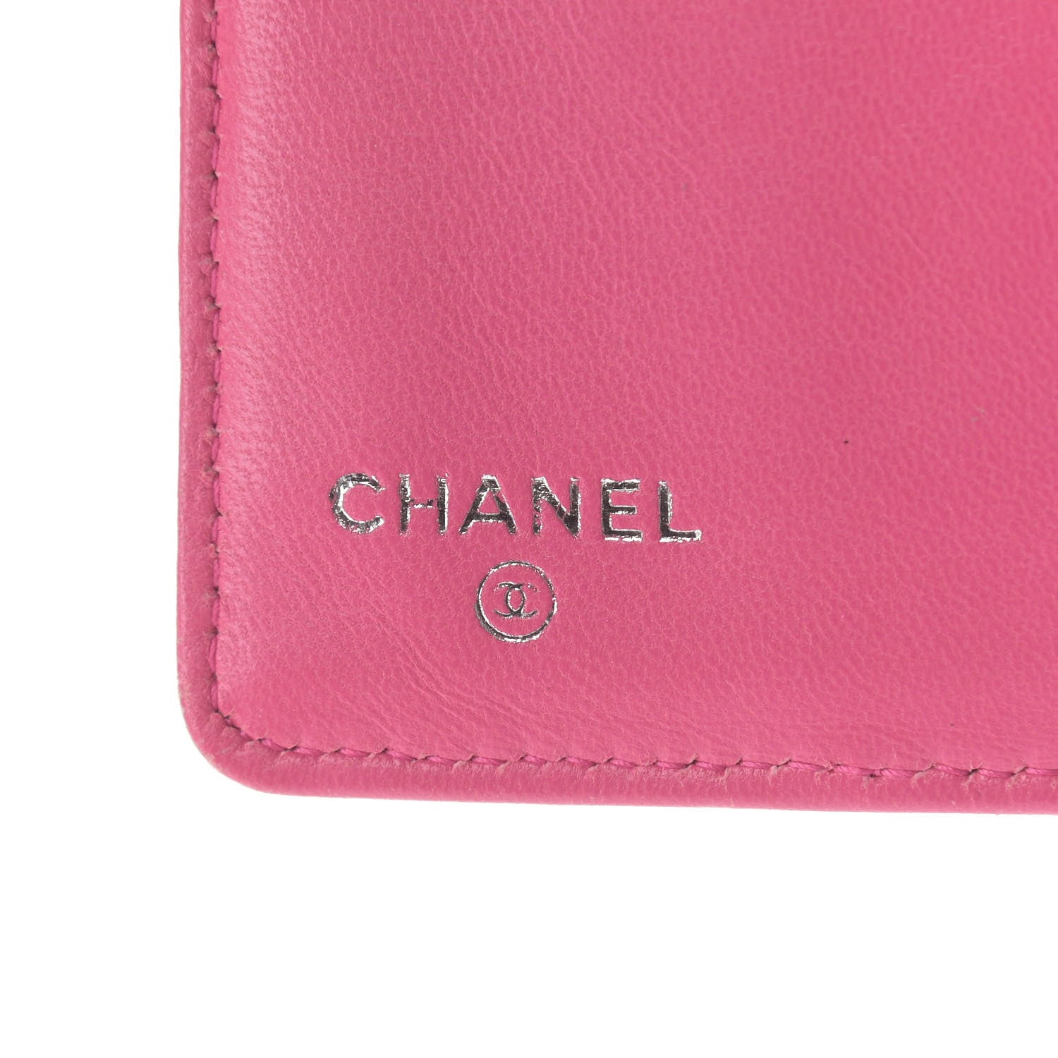 Chanel Patent Calfskin Lucky Symbols Yen Wallet Pink 6 of 10