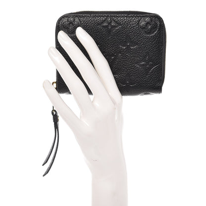 Louis Vuitton Empreinte Zippy Coin Purse Black 2 of 7