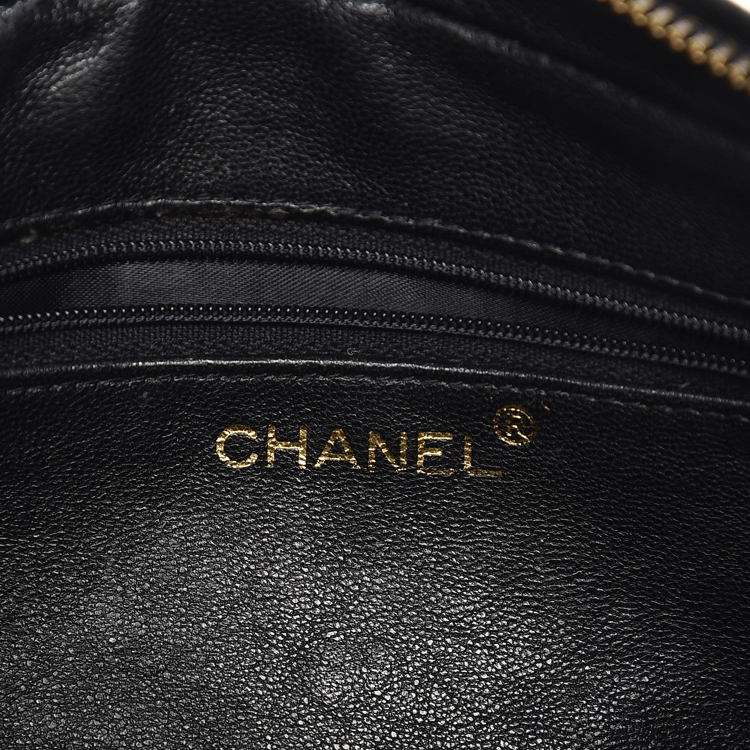 Chanel Lambskin Quilted CC Tassel Camera Case Black 6 of 13