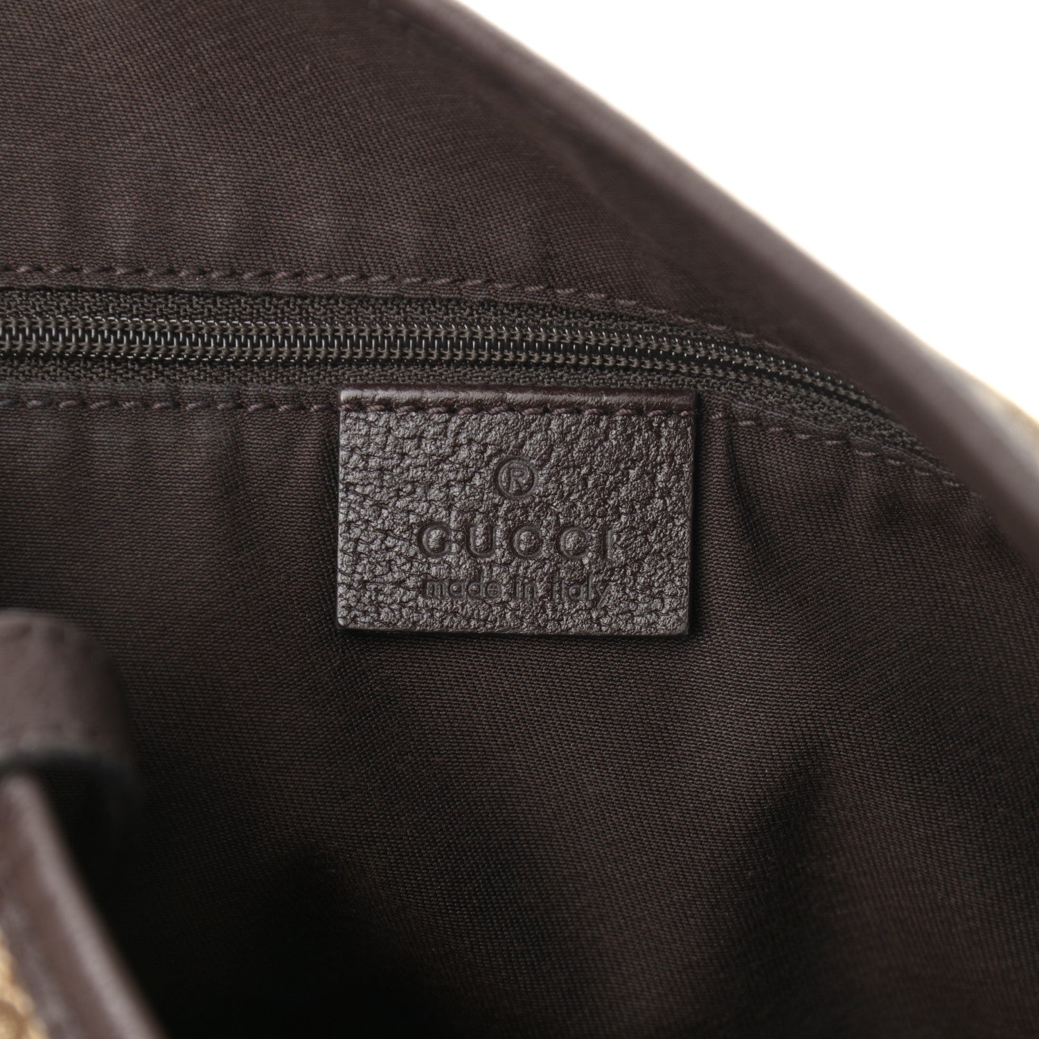 Gucci Monogram Medium Abbey Shoulder Bag Dark Brown 7 of 13