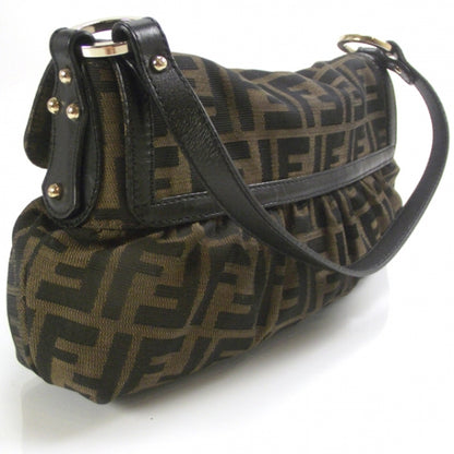 Fendi Zucca Chef Shoulder Bag Tobacco 3 of 11