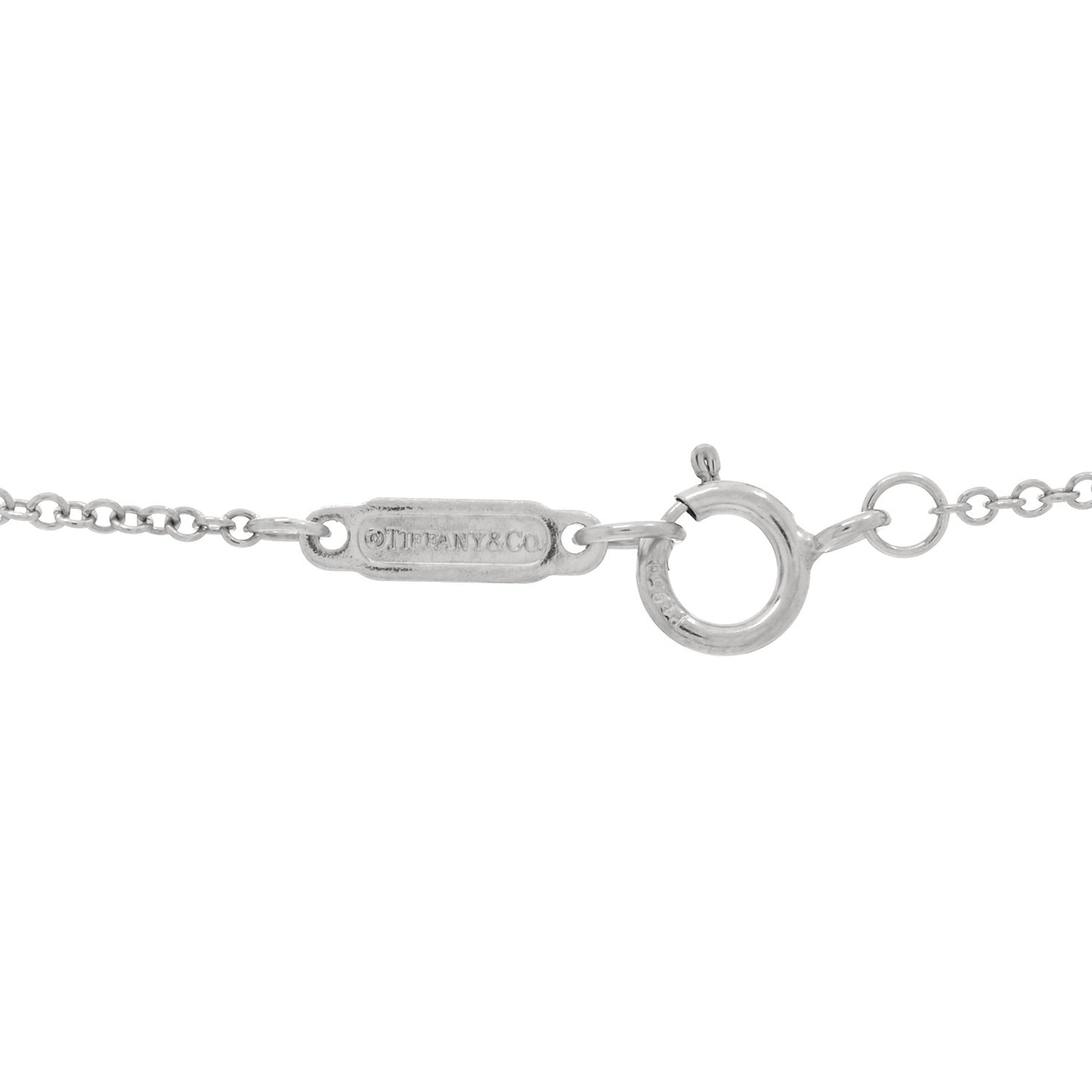Platinum Diamond Aquamarine Paper Flowers Pendant Necklace