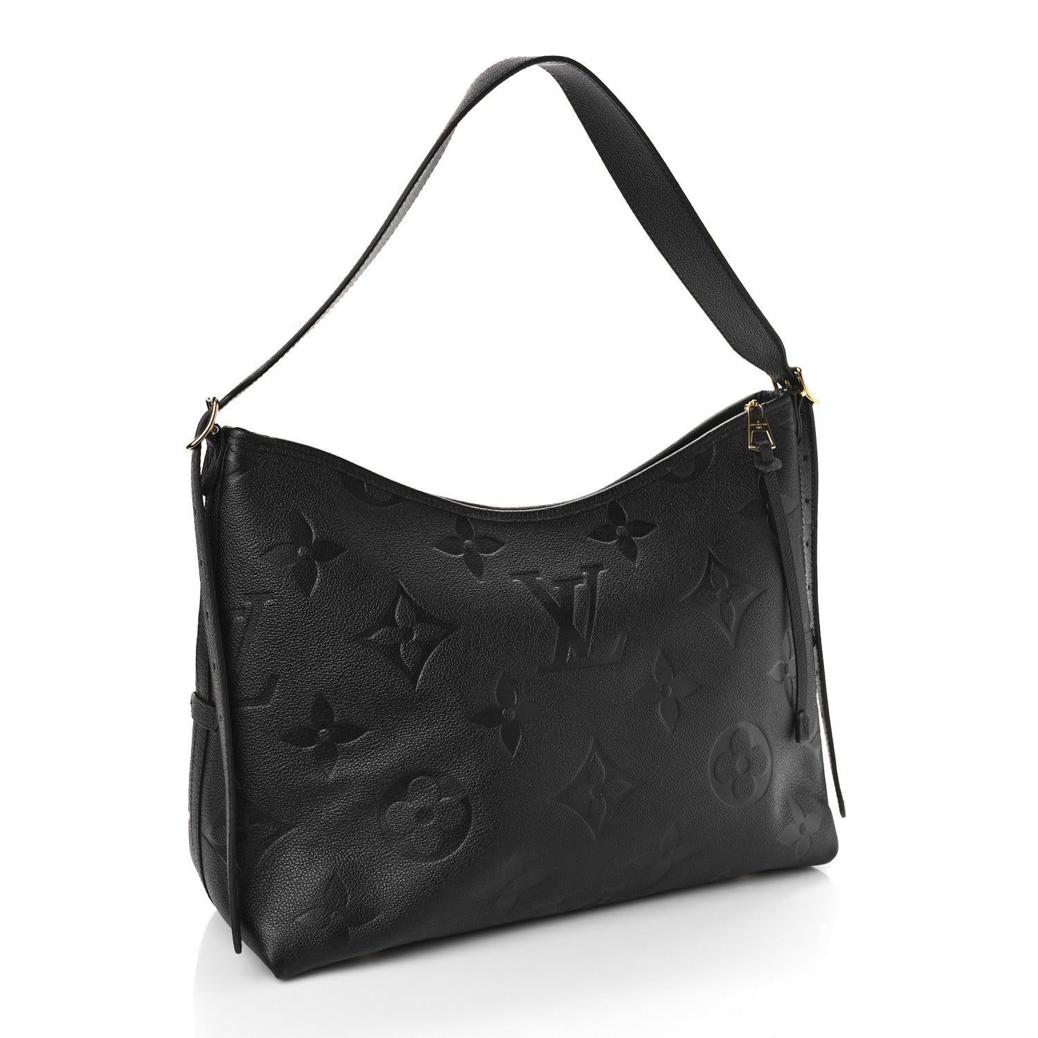 Louis Vuitton Empreinte Monogram Giant CarryAll MM Black 3 of 8