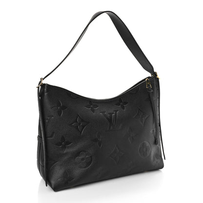 Louis Vuitton Empreinte Monogram Giant CarryAll MM Black 3 of 8
