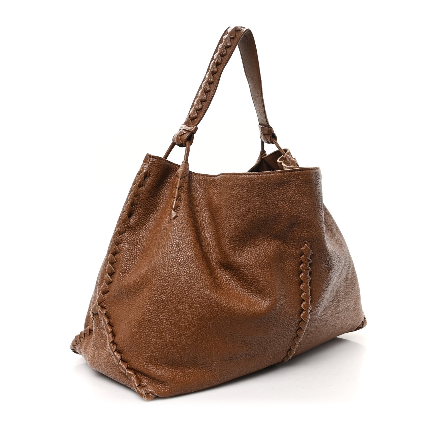 Bottega Veneta Cervo Deerskin Large Hobo Brown 3 of 15