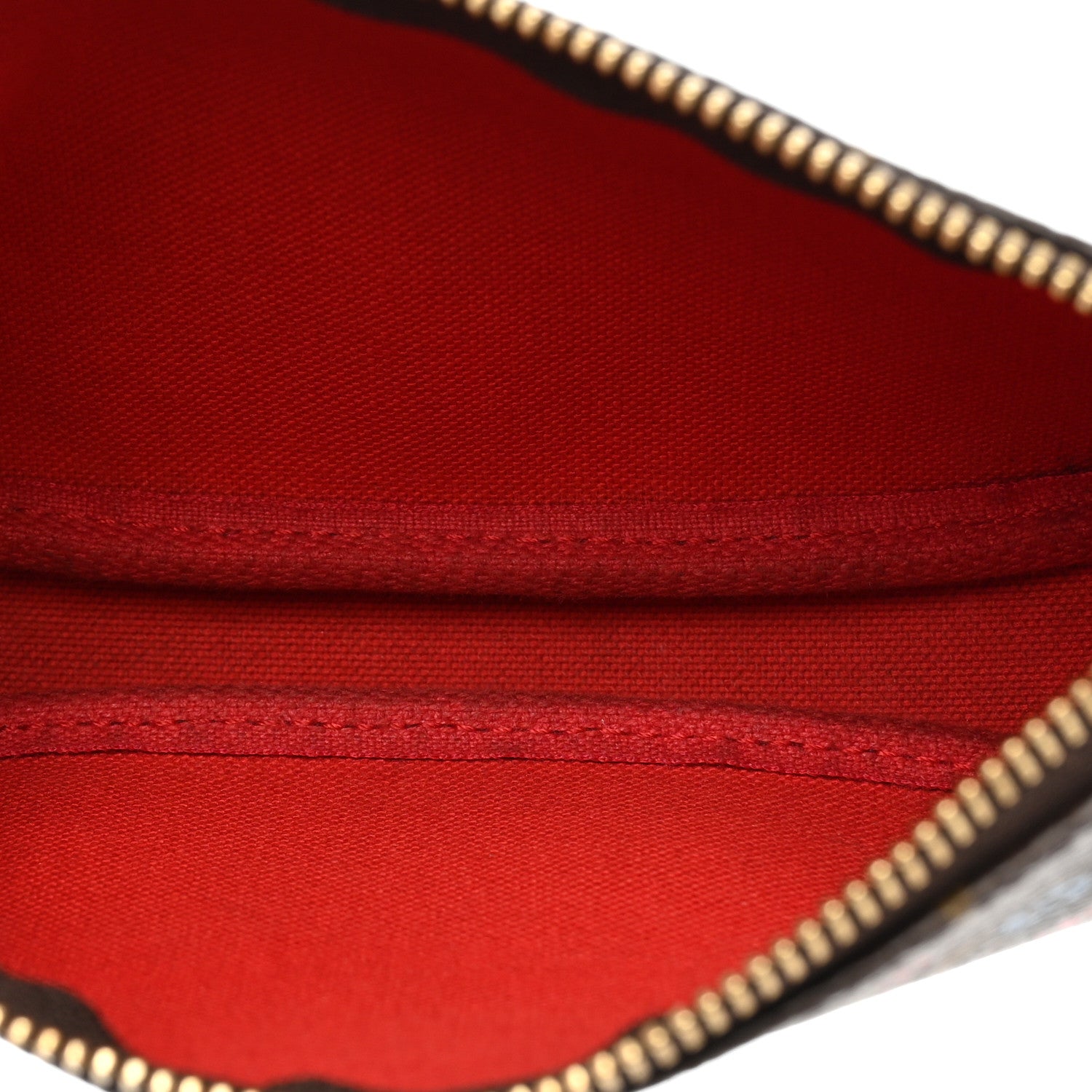 Louis Vuitton Monogram 2020 Christmas Animation Bumper Cars Mini Pochette Accessories Coquelicot 6 of 9