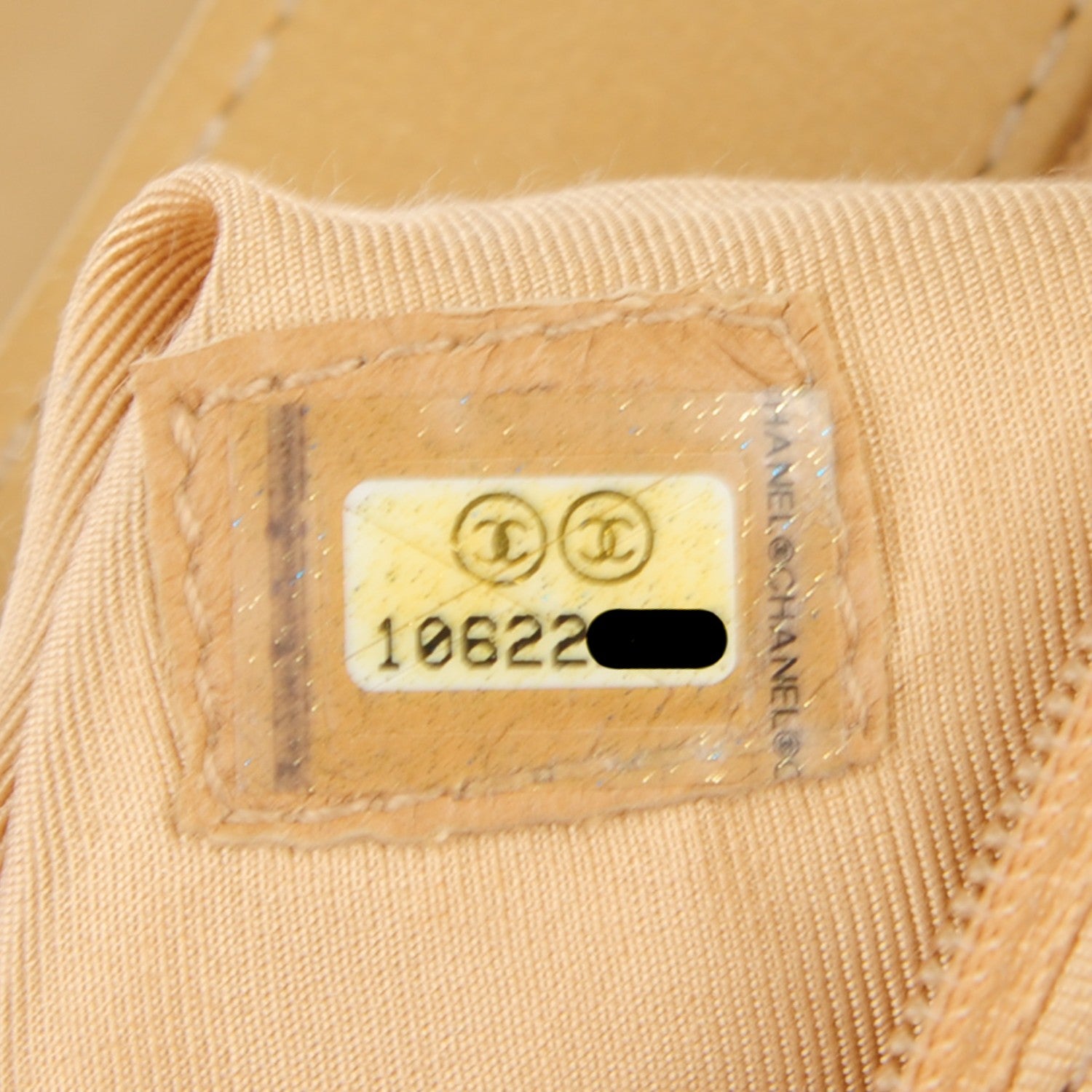 Chanel Canvas Camellia N°5 Flap Beige 7 of 7