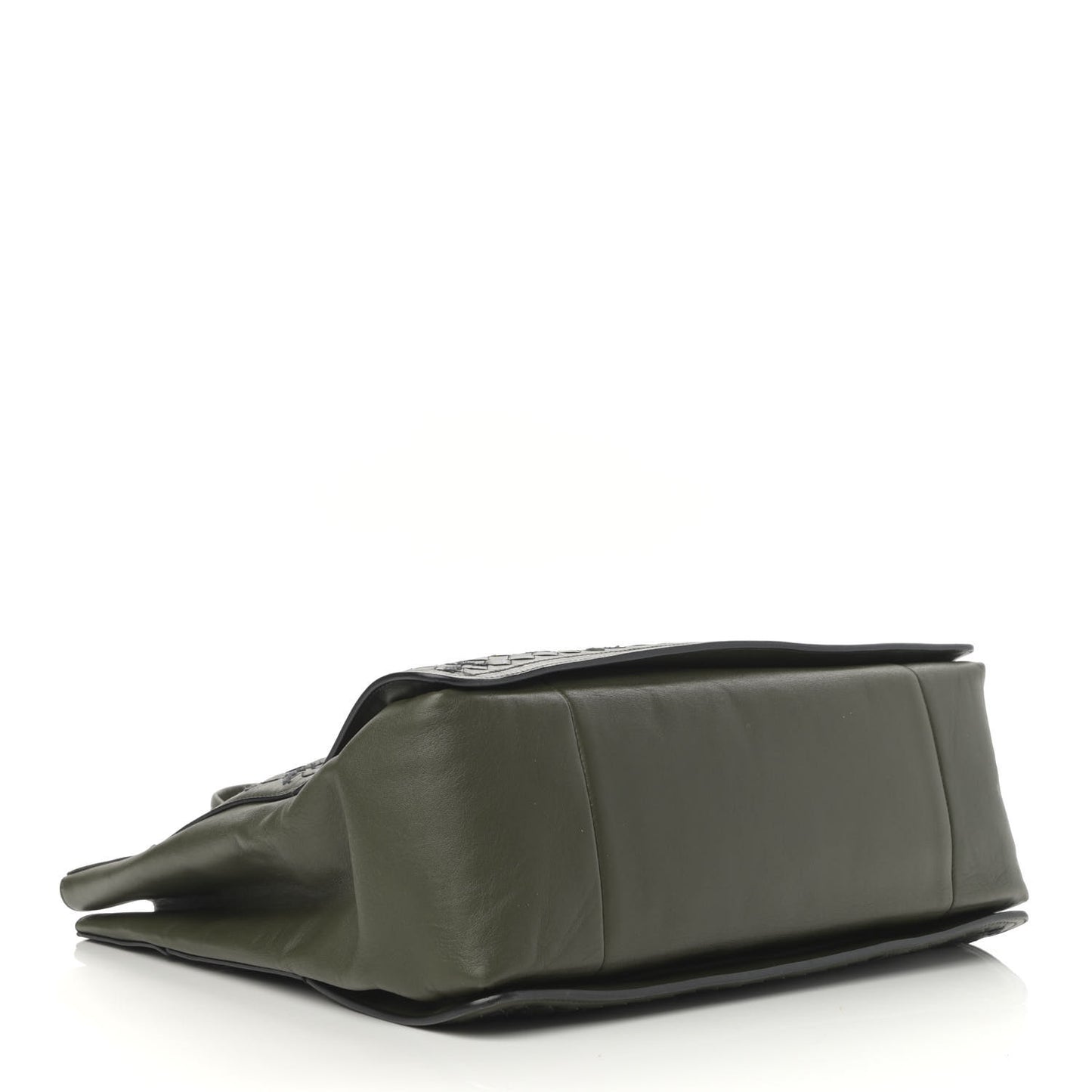 Nappa Intrecciato Tote Green