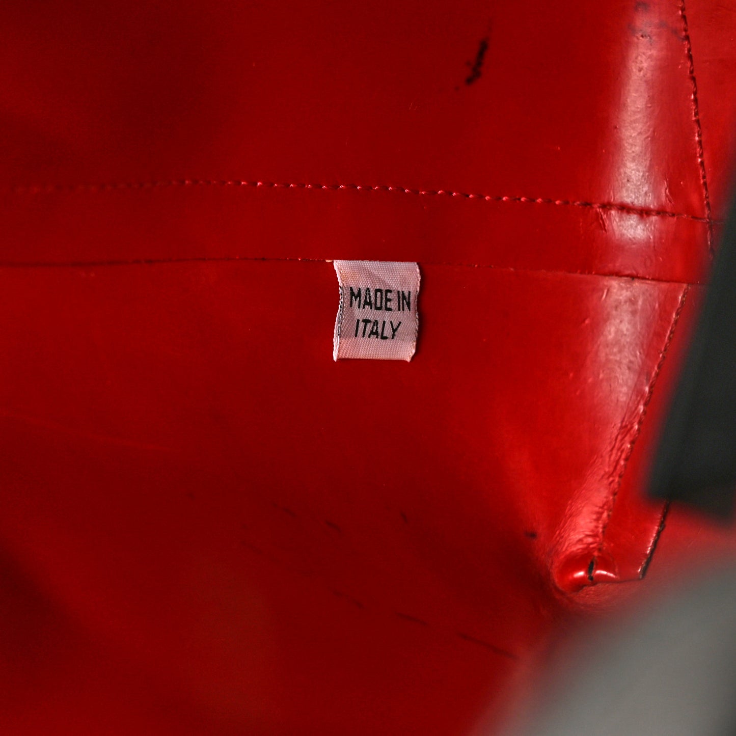 Vegetable Tanned Calfskin Mini Backpack Black Flamma