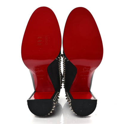 Christian Louboutin Calfskin Spikes Chelsea Outline Boots 37.5 Black 5 of 8