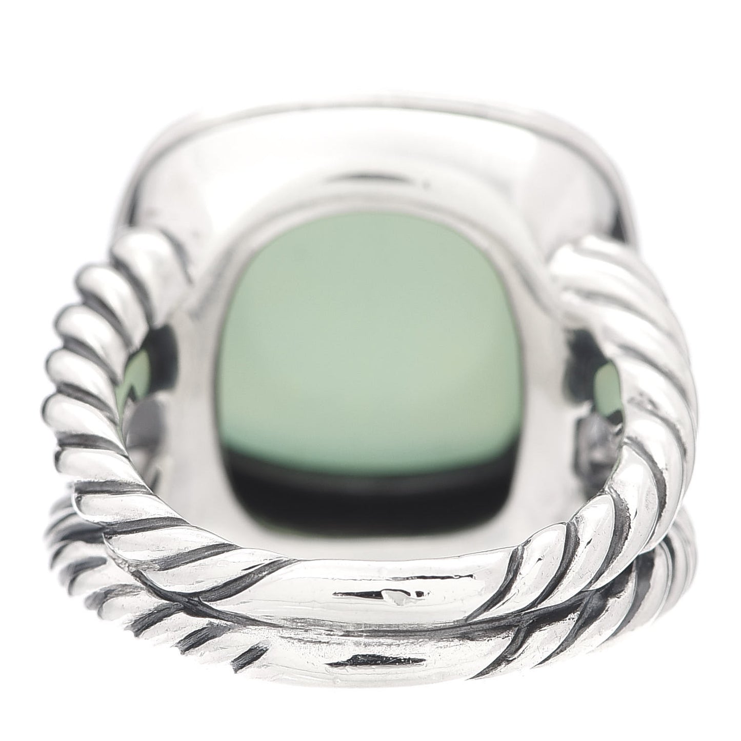 Sterling Silver Chalcedony 17mm Albion Ring 54 6.75