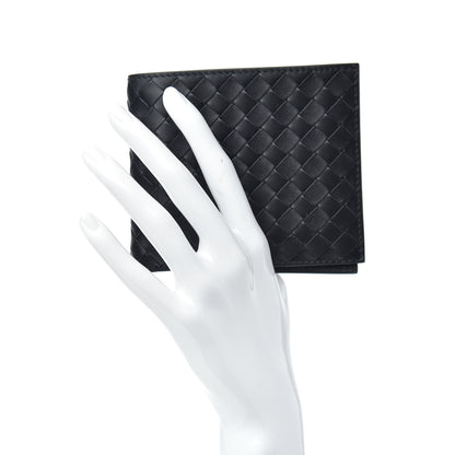 Bottega Veneta Nappa Intrecciato Bi-Fold Wallet Black 2 of 7