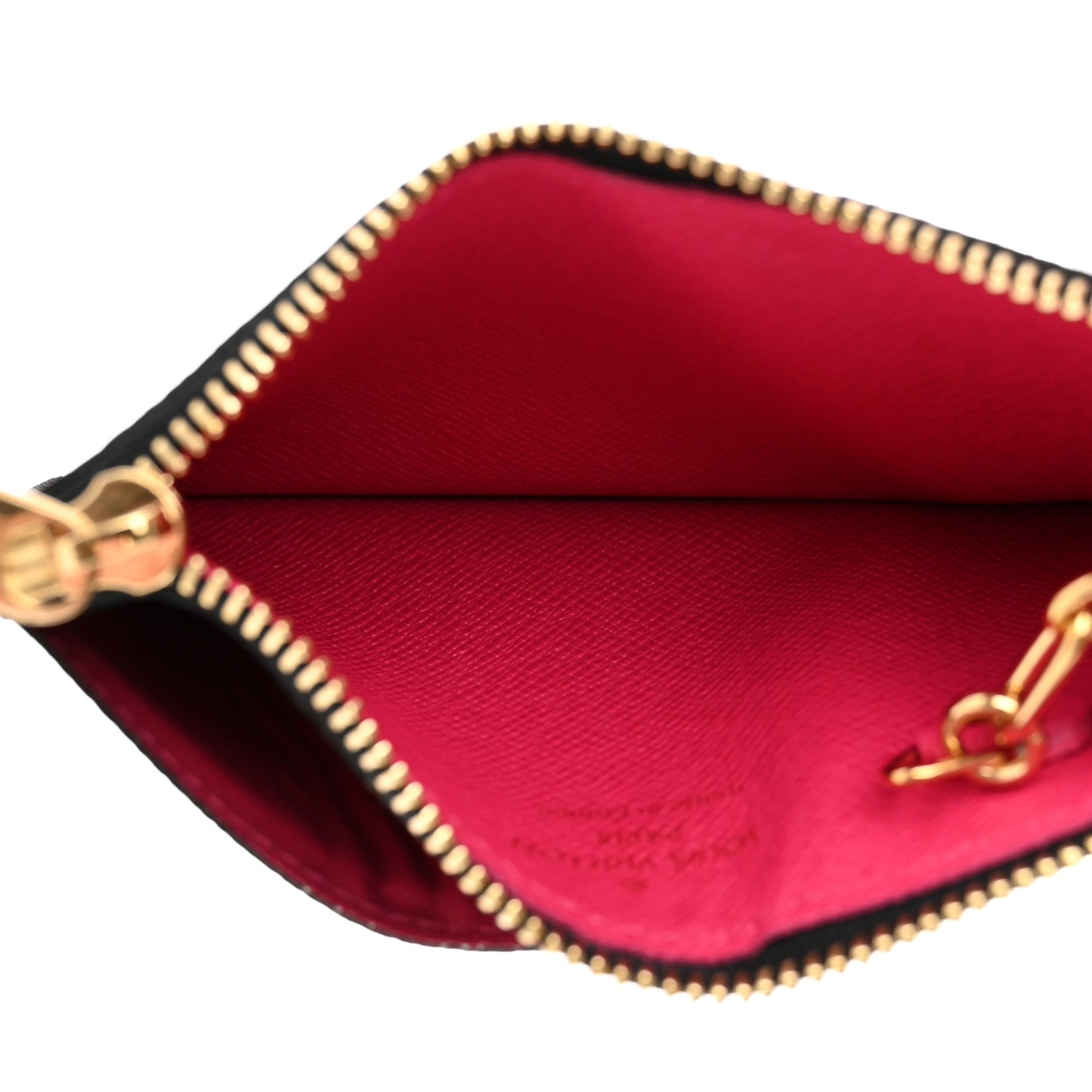 Monogram Multicolor Key Pouch Black Grenade