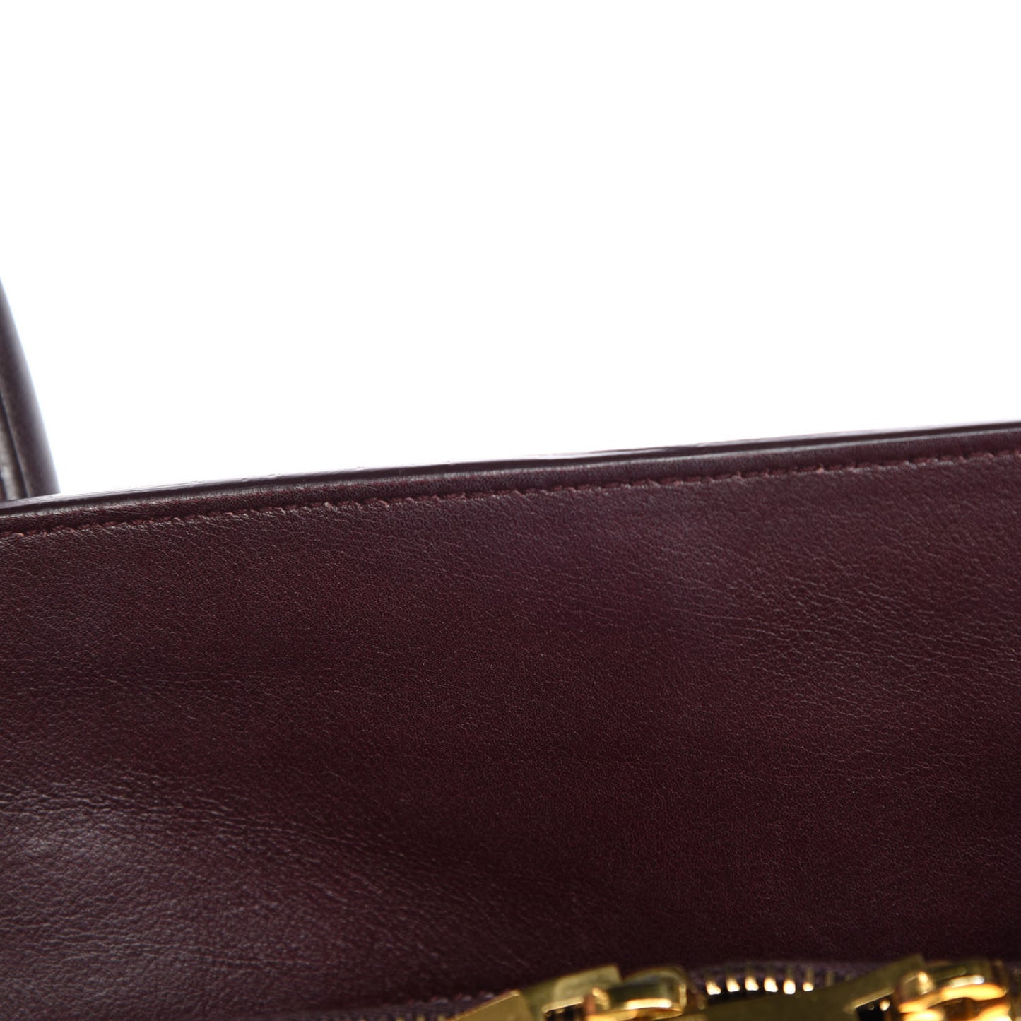 Calfskin Large Sac De Jour Carryall Bordeaux