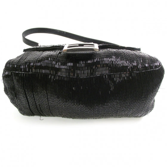 Beaded Mama Baguette Black