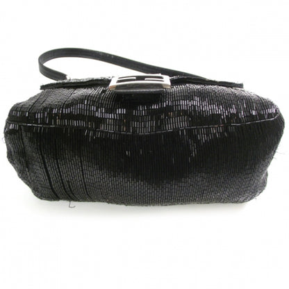 Fendi Beaded Mama Baguette Black 4 of 13