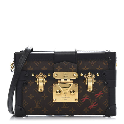Louis Vuitton Monogram Petite Malle Black 1 of 13
