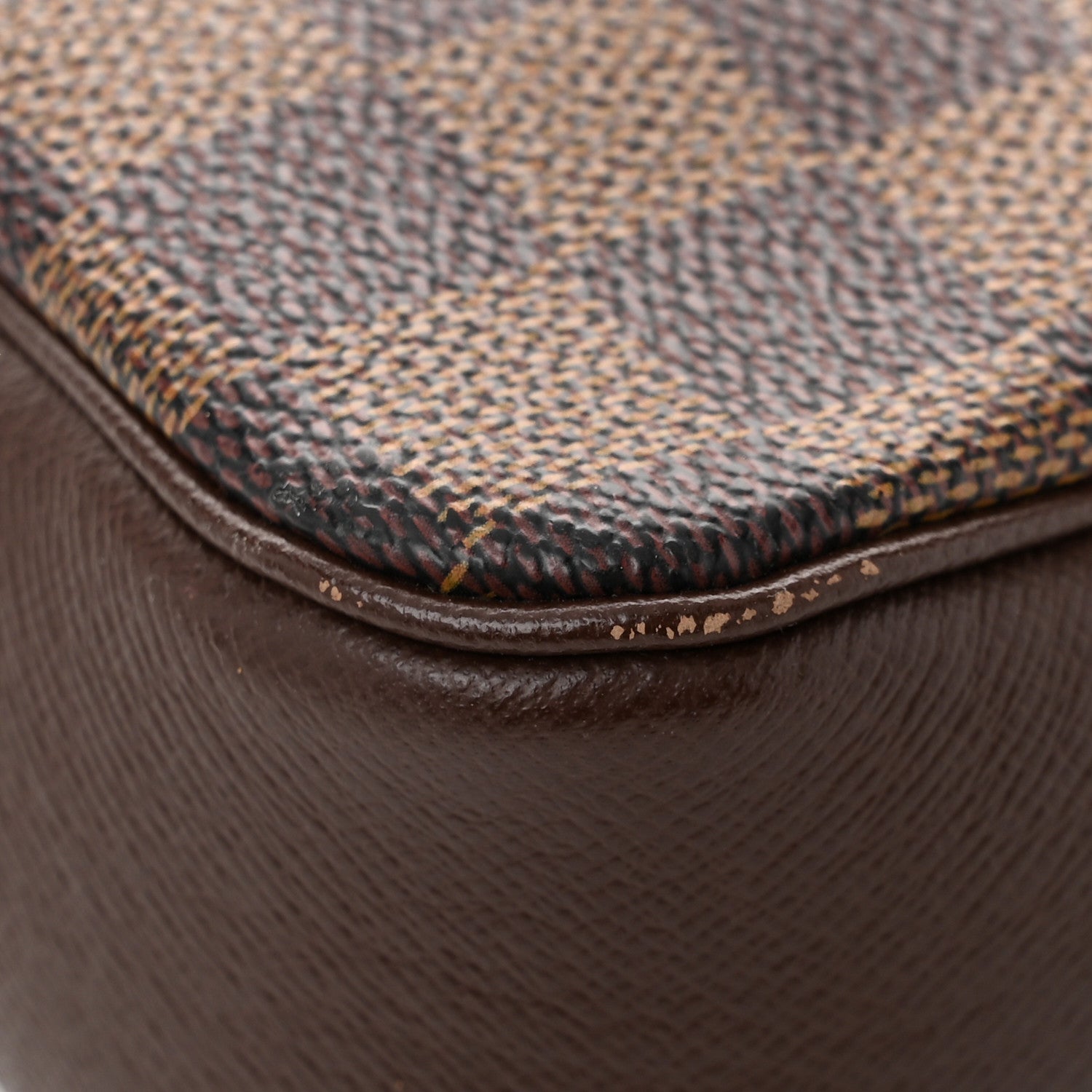 Louis Vuitton Damier Ebene Trousse Make Up Bag Pochette 11 of 11