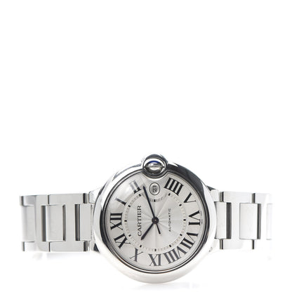Cartier Stainless Steel 42mm Ballon Bleu De Automatic Watch 3 of 7