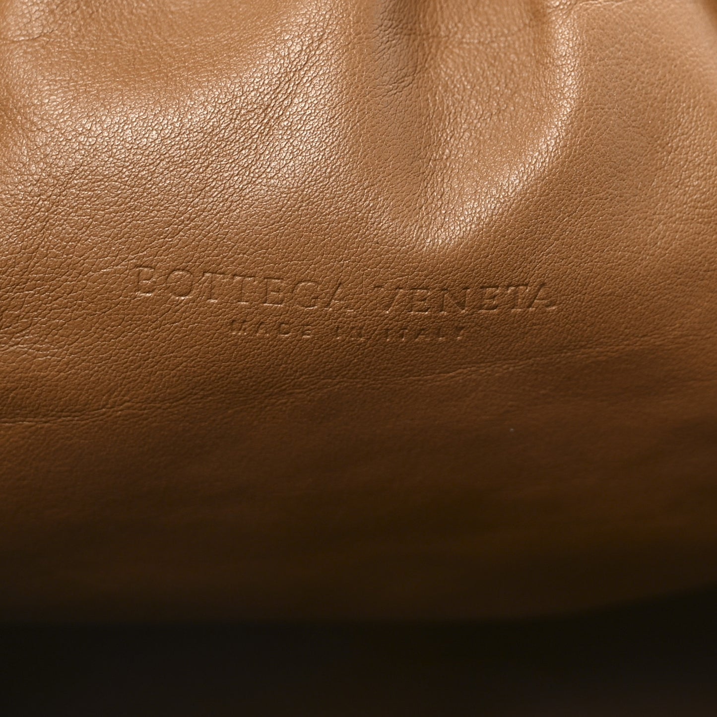 Smooth Butter Calf The Pouch Oversized Clutch Teak