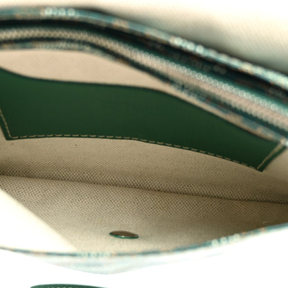 Goyard Goyardine Plumet Wallet Clutch Green 5 of 10