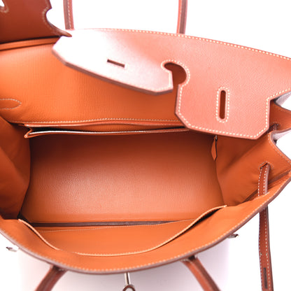 Hermes Epsom Candy Birkin 35 Brique Orange 4 of 11